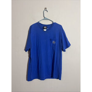 Vintage 90s Marlboro Shirt Ski Make the Run Pocket Cigarettes Distressed XL